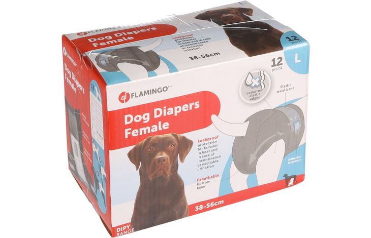Flamingo Pannolino Femmina Dipy Nero