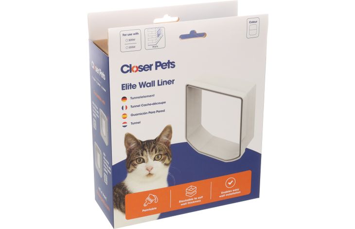 Pet Mate® Tunnelstuk Cat Mate Wit