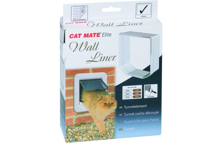 Cat Mate Cat Elite Wall Liner White