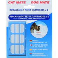 Pet Mate® Filter Drinkfontein Cat Mate Rechthoekig Blauw