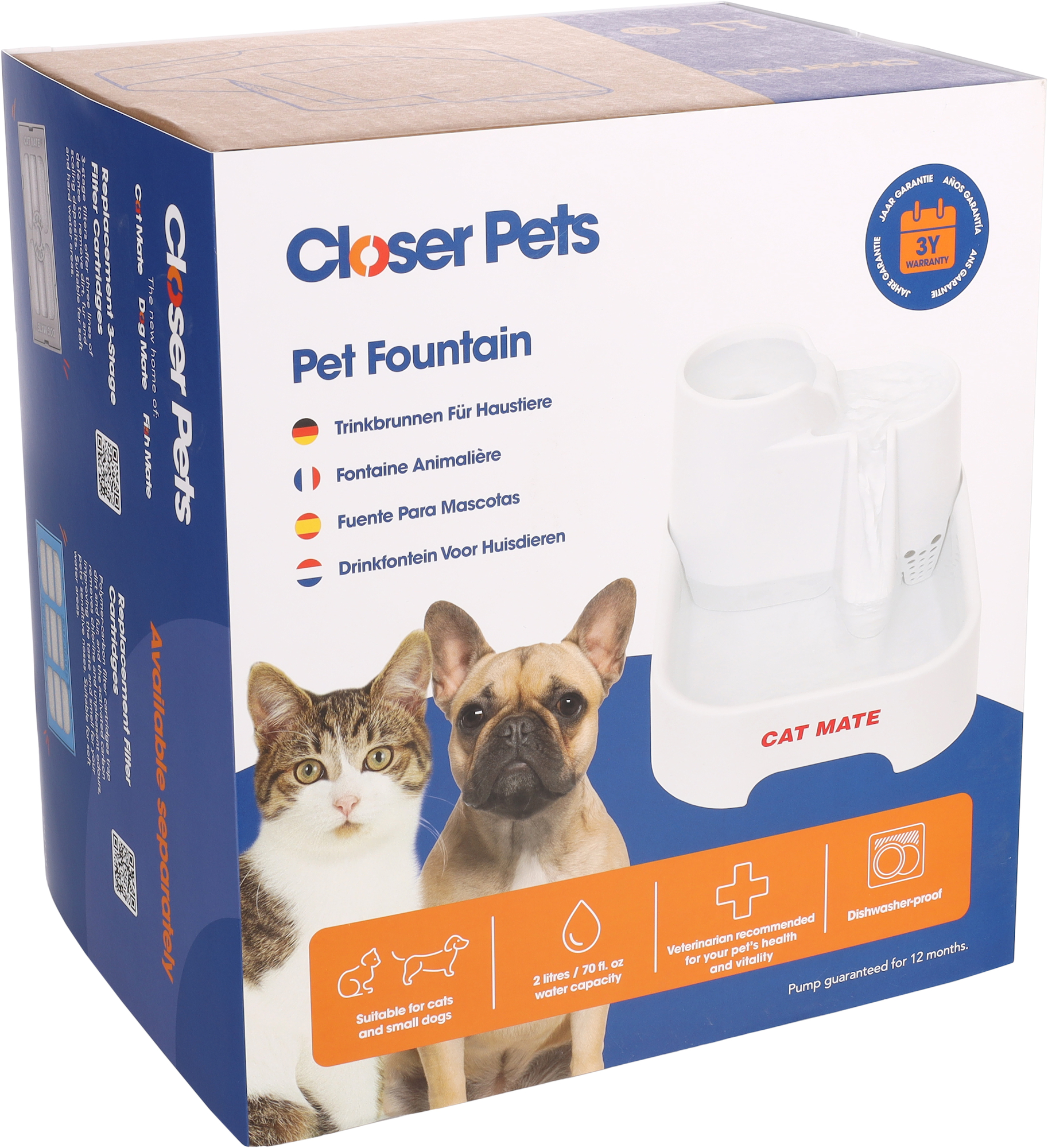 Pet mate clearance cat fountain