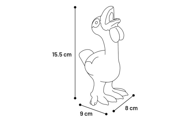 Flamingo Jouet Lilly Dinde Plusieurs couleurs