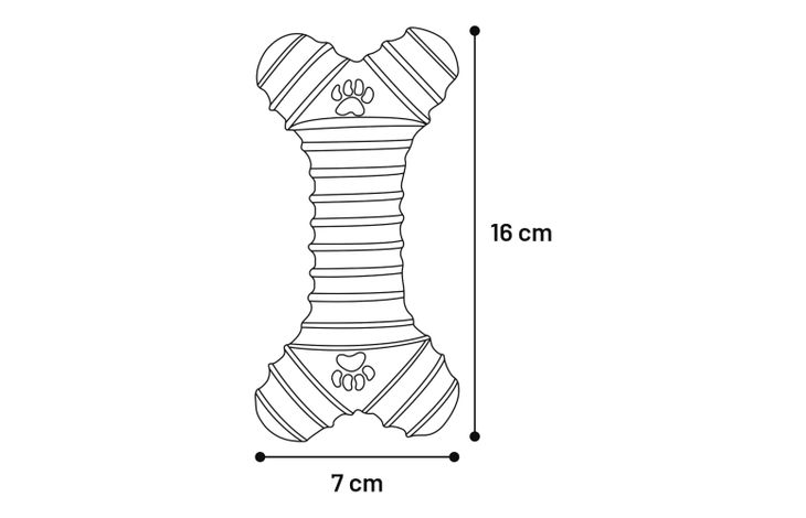 Flamingo Speelgoed Squeaky Been Meerdere kleuren