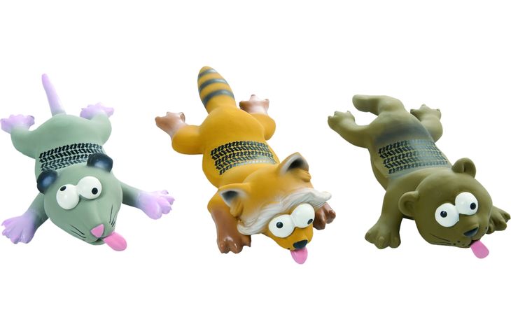 Flamingo Toy Willem Mouse & Fox & Bear Multiple colours