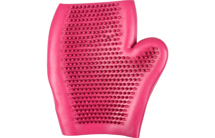 Flamingo Guante de masaje & Guante de cepllado