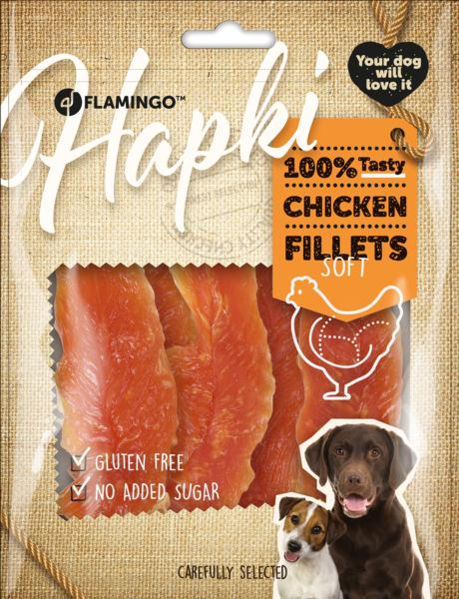Flamingo Snacks Hapki Filetto con pollo 