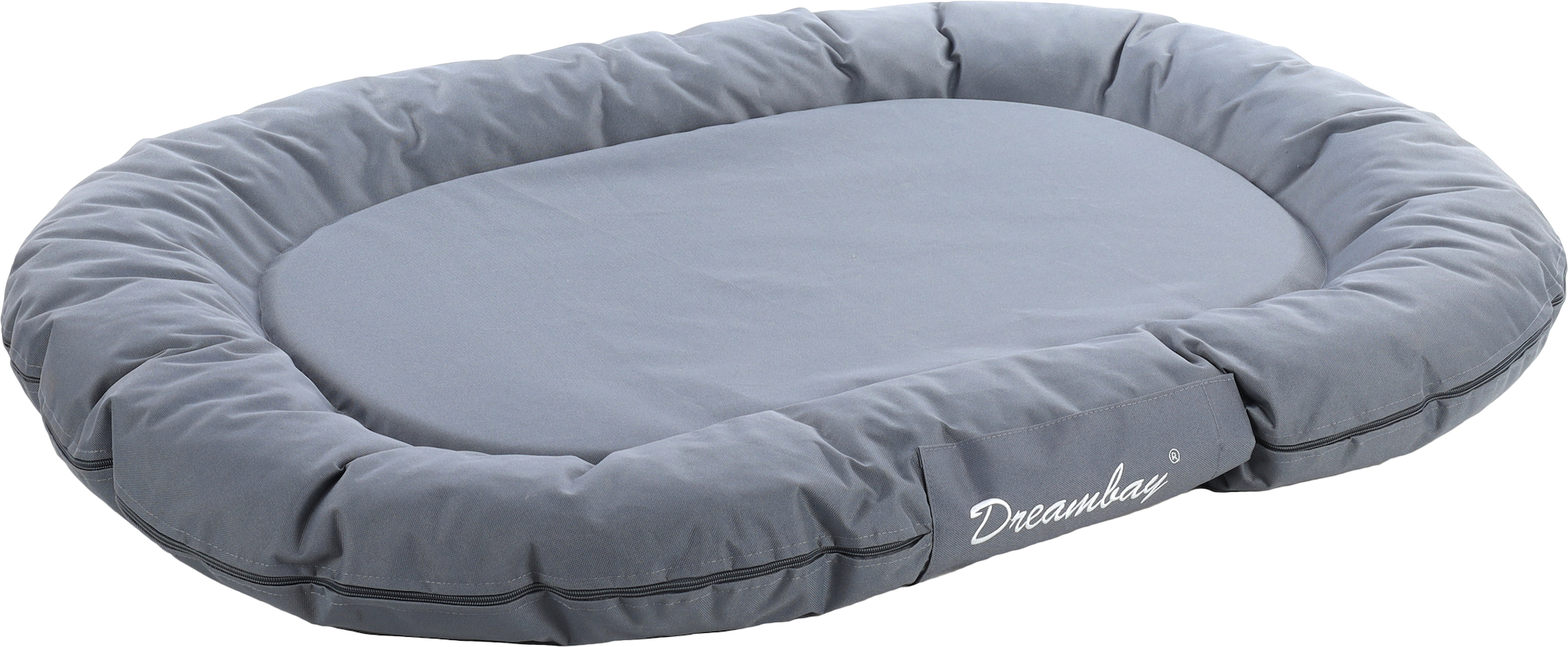 Flamingo Kussen Dreambay® Ovaal Grijs