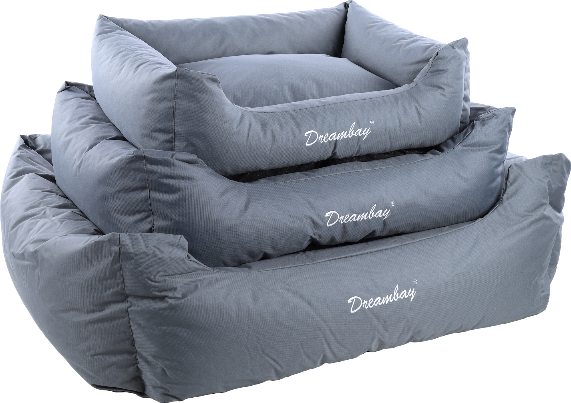 Flamingo Basket Dreambay® Rectangle Grey