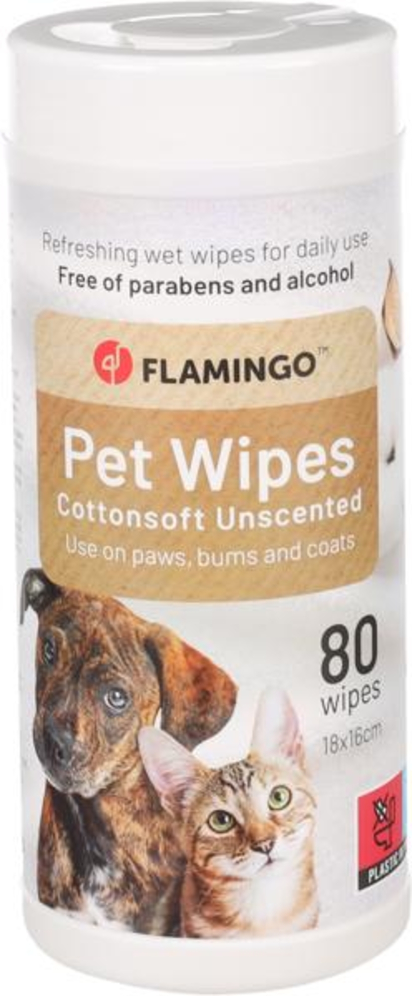 Flamingo Care wipe Reini Impregnated cloth