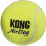 Kong® Toy Air Dog Yellow Soft rubber Tennis ball