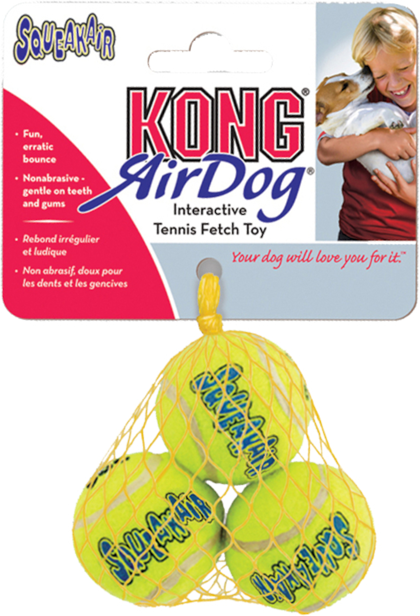 Kong® Kong® Toy Air Dog Tennis ball Yellow