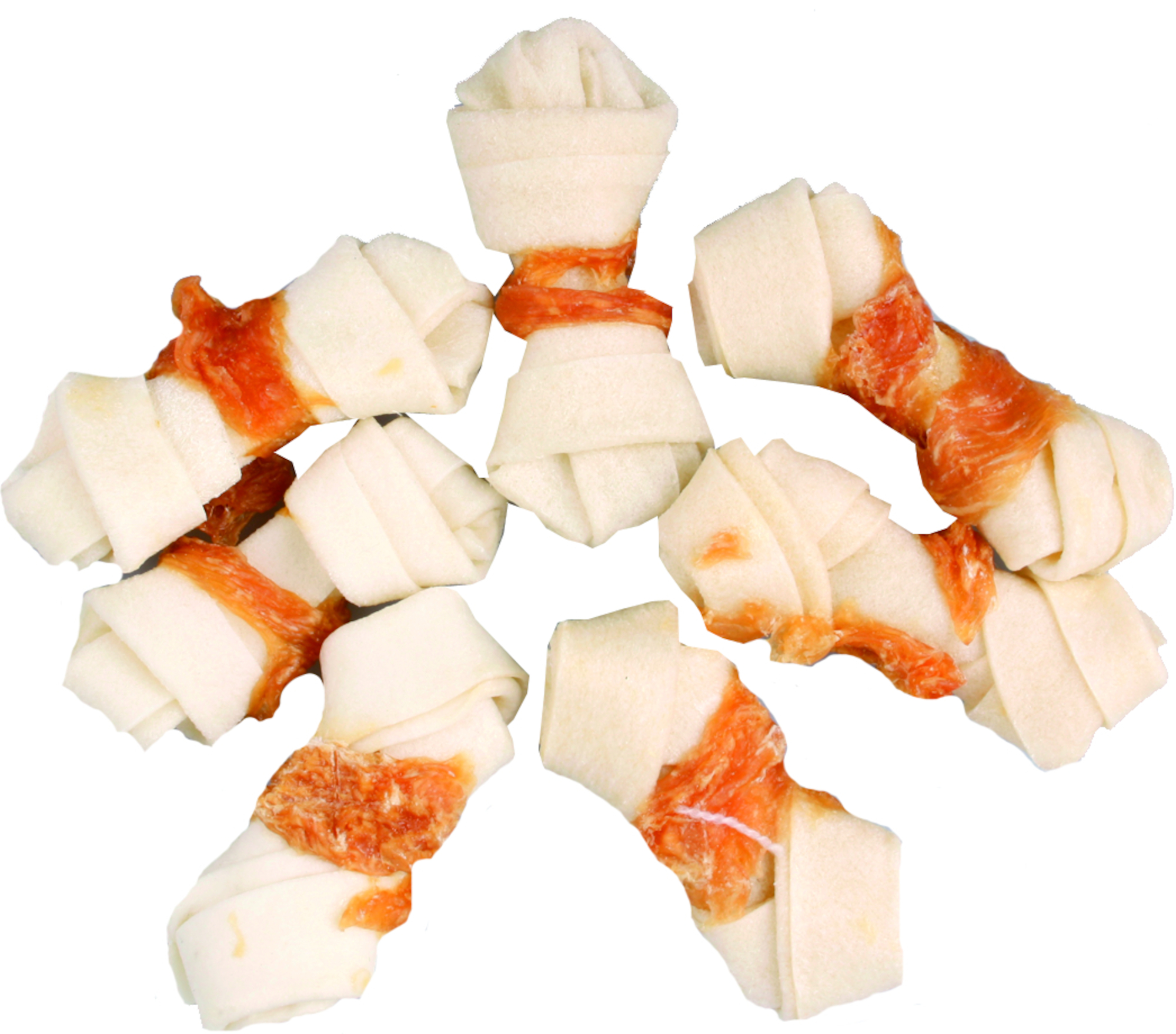 Flamingo Snack Hapki Geknoopt Been met kip 