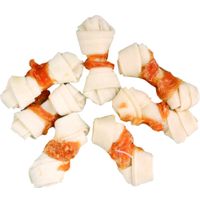 Flamingo Snack Hapki Geknoopt Been met kip 