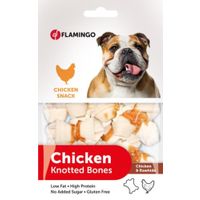 Flamingo Snack Hapki Geknoopt Been met kip 