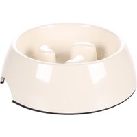 Flamingo Eetpot Slow feeder Royal Rond Wit
