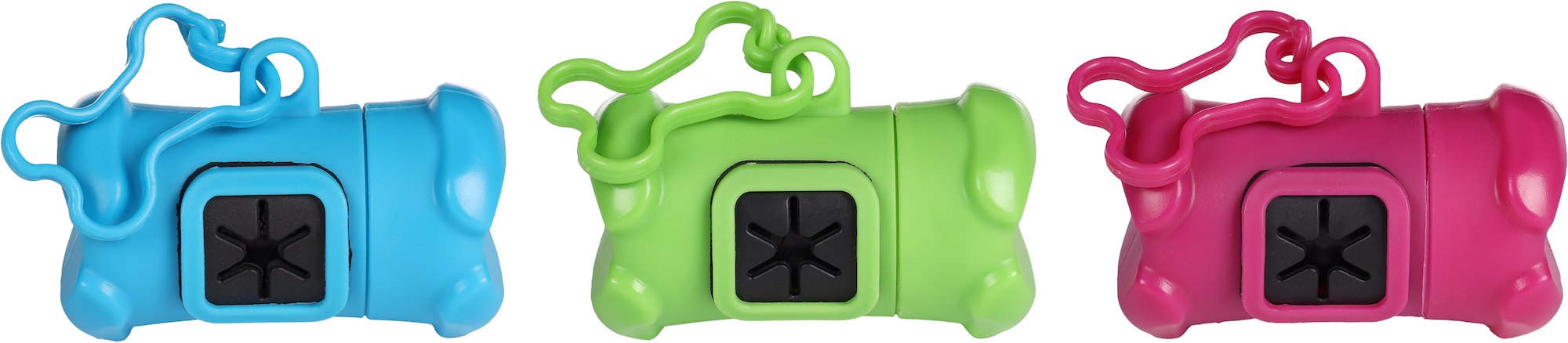 Flamingo Dispensador de bolsads de excrementos Barrel Varios colores