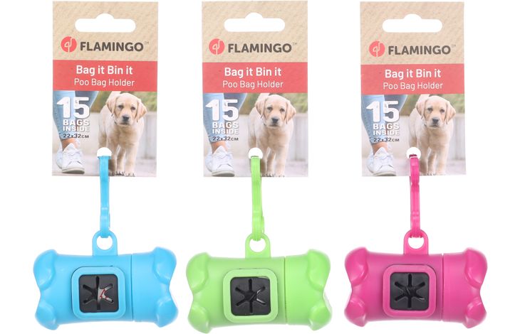 Flamingo Poepzakhouder Barrel Meerdere kleuren