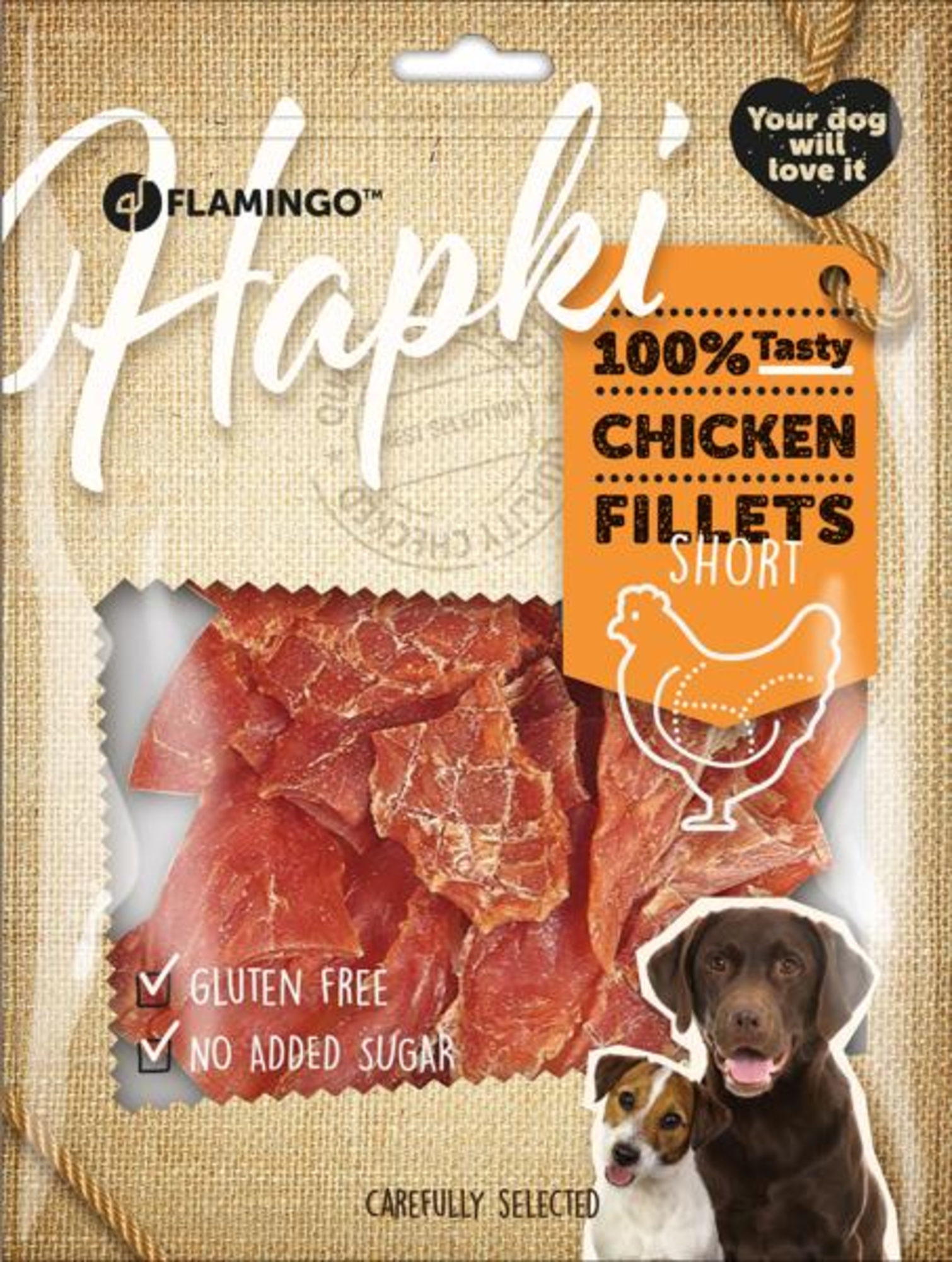 Flamingo Snacks Hapki mit Huhn 