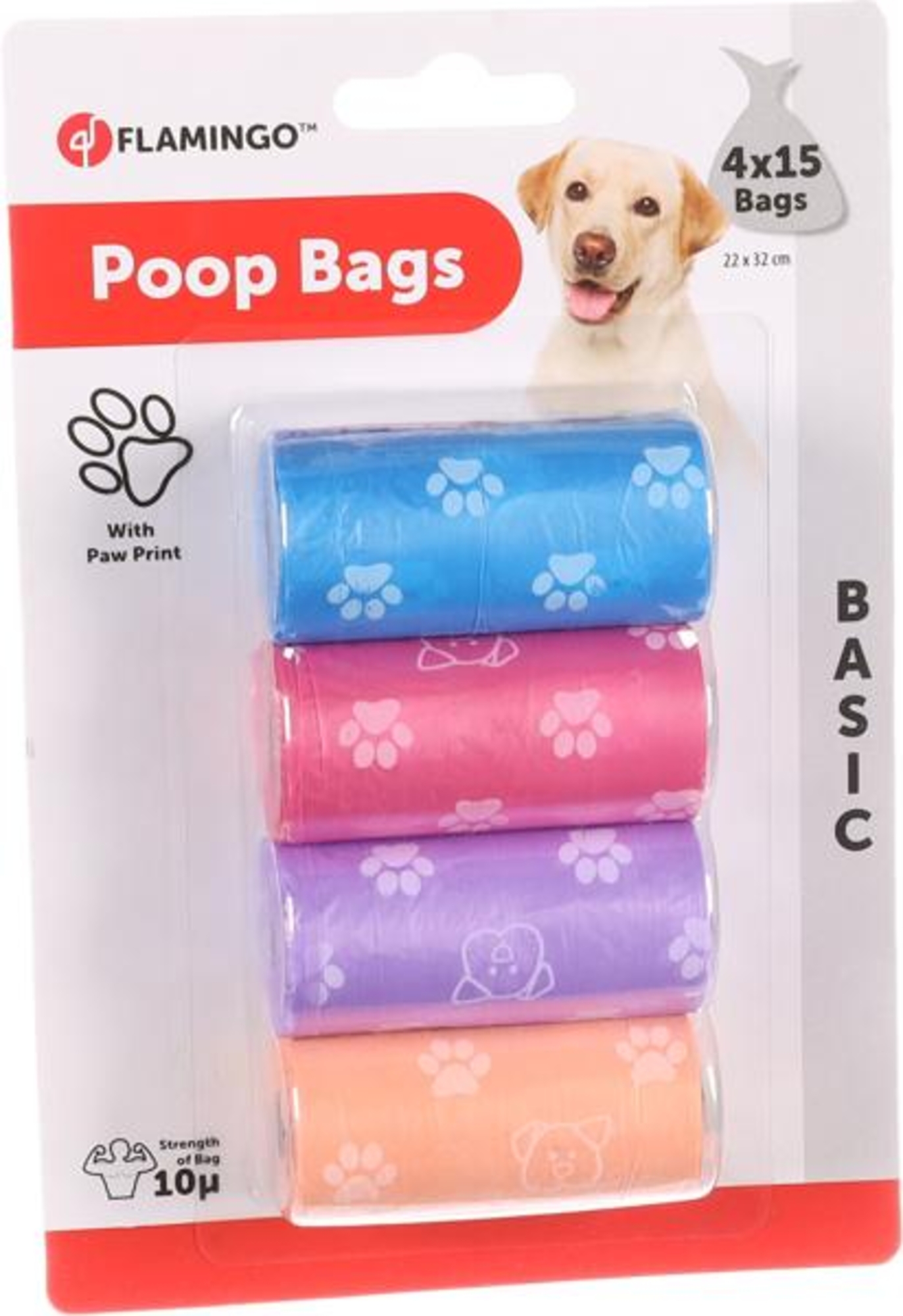 Flamingo Poop bag Basic Aloys Mix