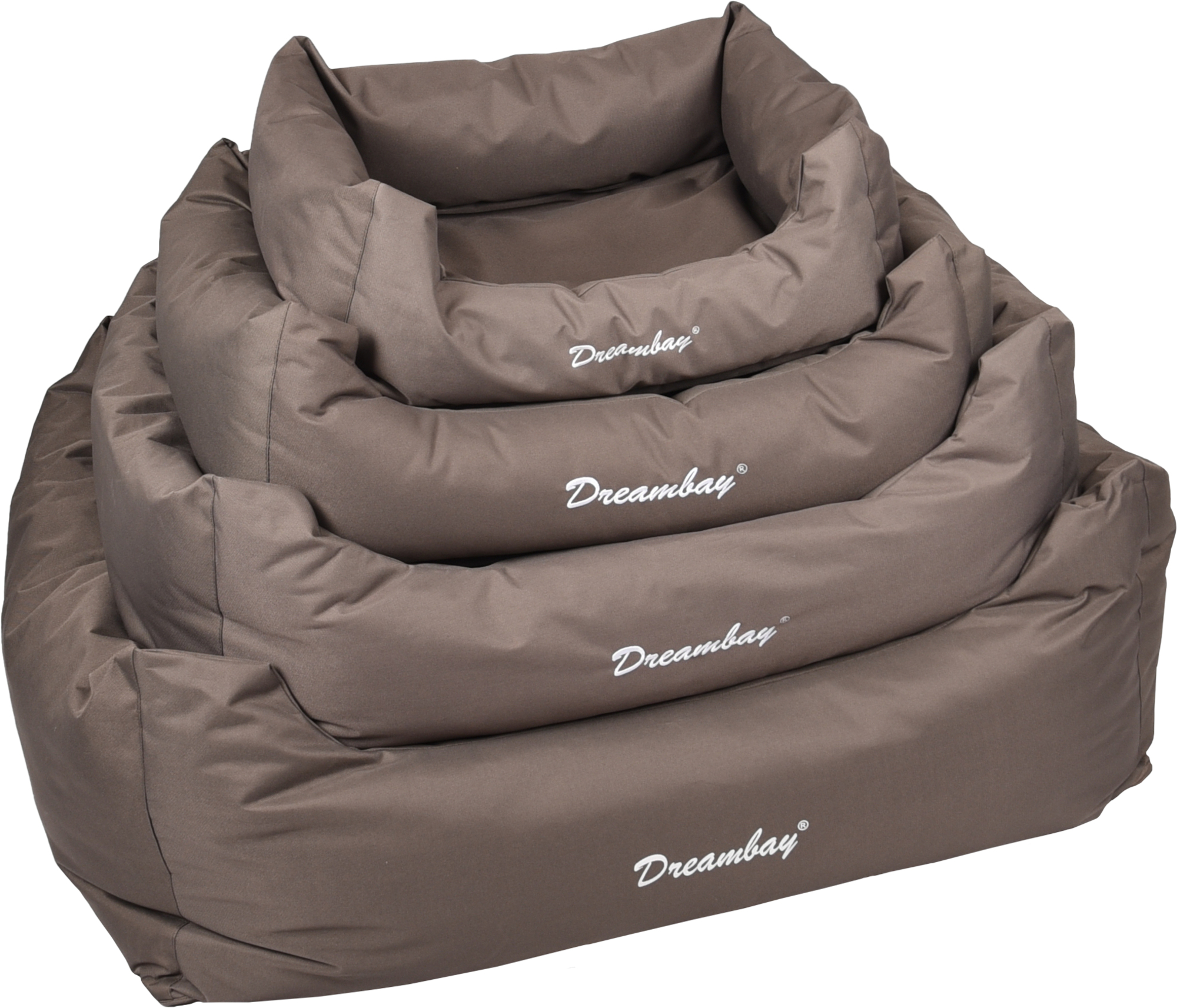 Flamingo Basket Dreambay® Rectangle Taupe