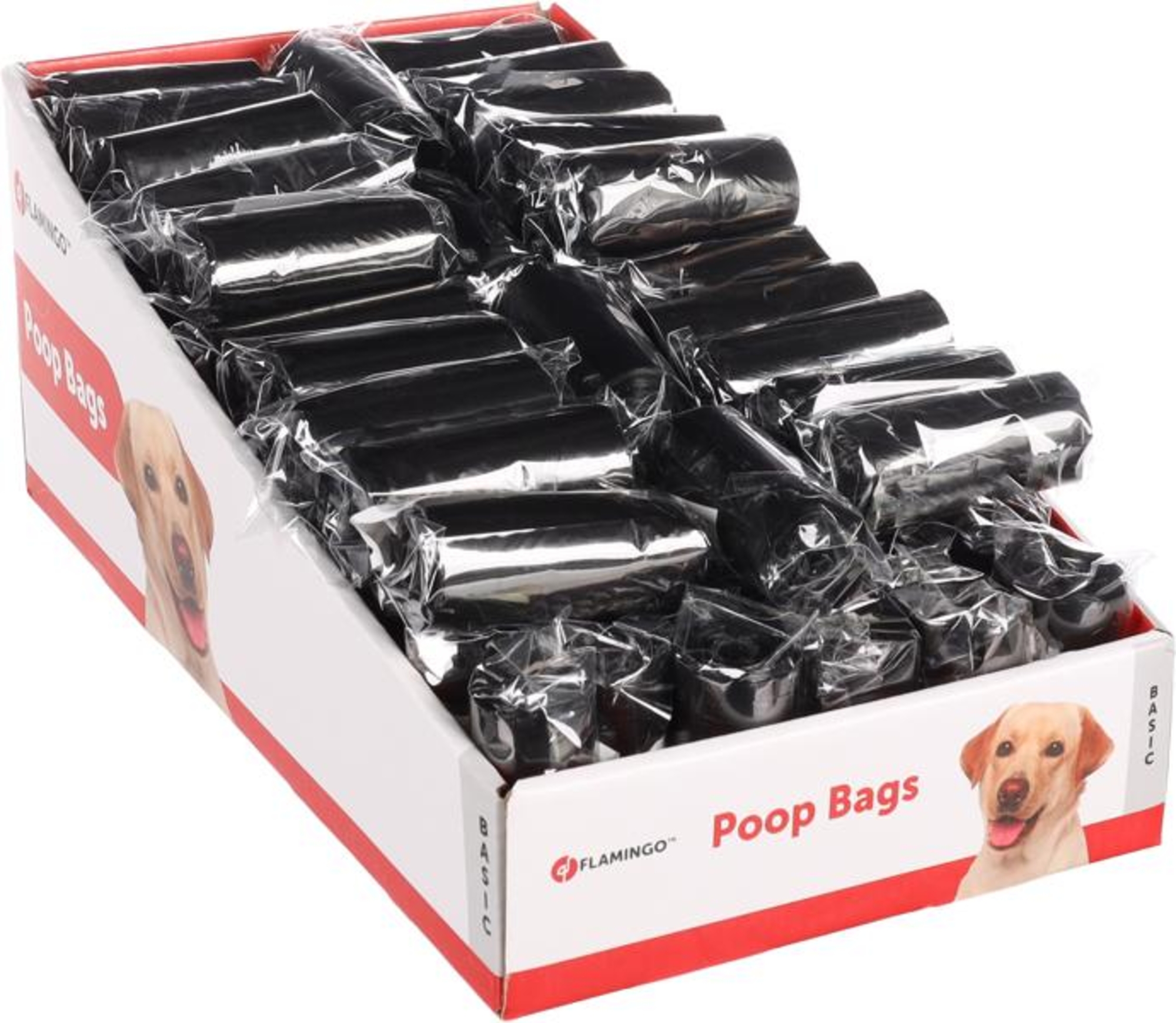 Flamingo Kotbeutel Basic Schwarz