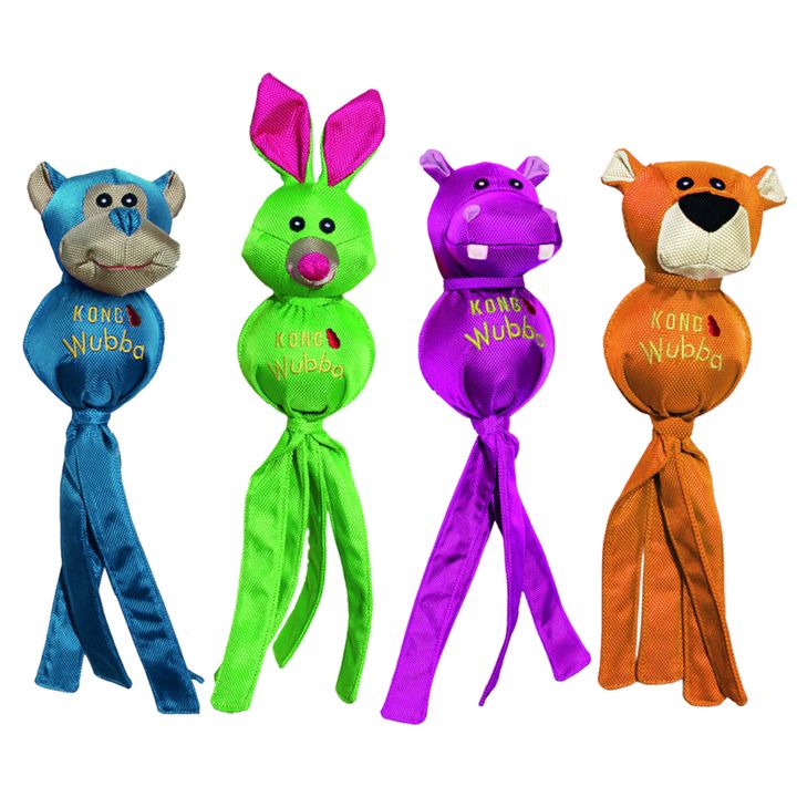 Kong® Toy Wubba Balistic Friend Several versions Monkey & Rabbit
