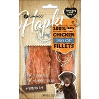 Flamingo Snacks Hapki Strisce con pollo Mantello lucente 