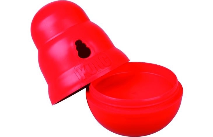 Kong® Kong® Spielzeug Wobbler Rot Plastik
