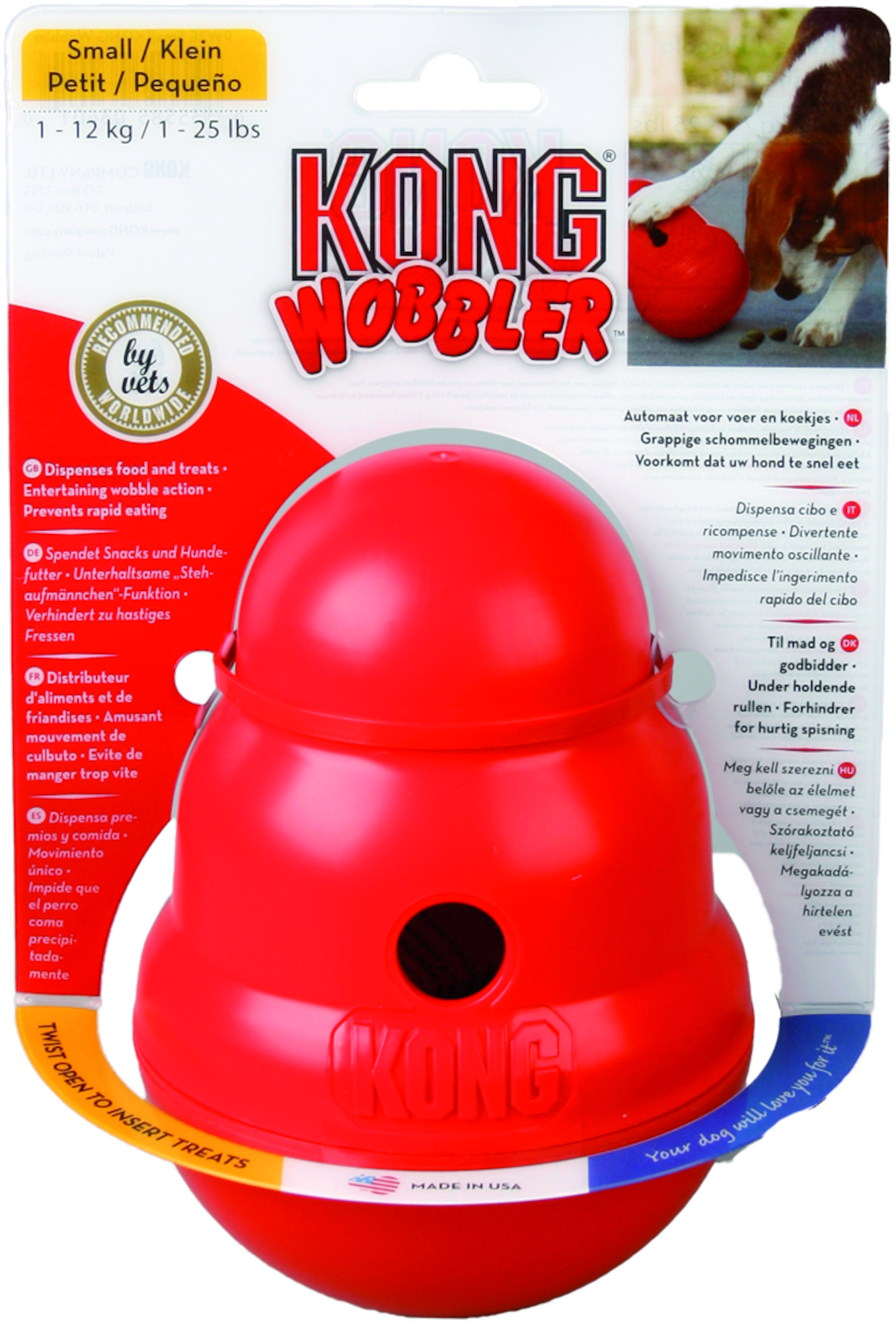 Kong® Kong® Toy Wobbler Red