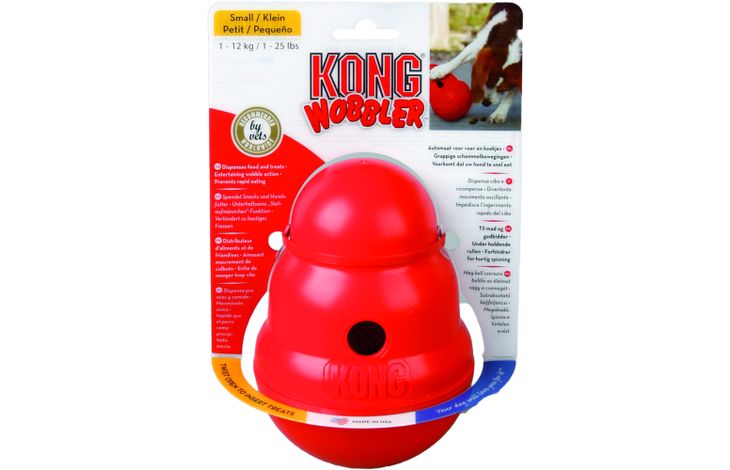 Kong® Kong® Speelgoed Wobbler Rood Kunststof