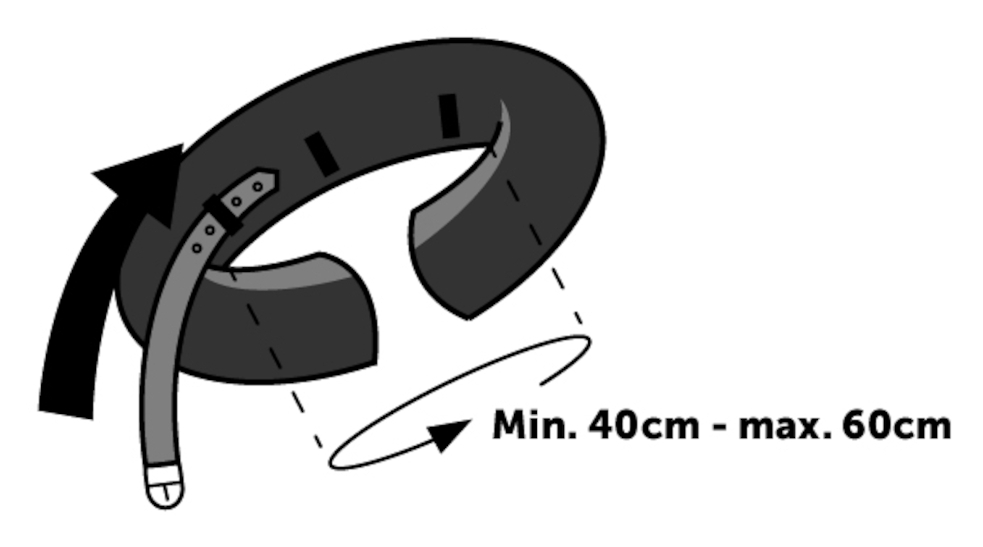 Flamingo Protective collar Gofi