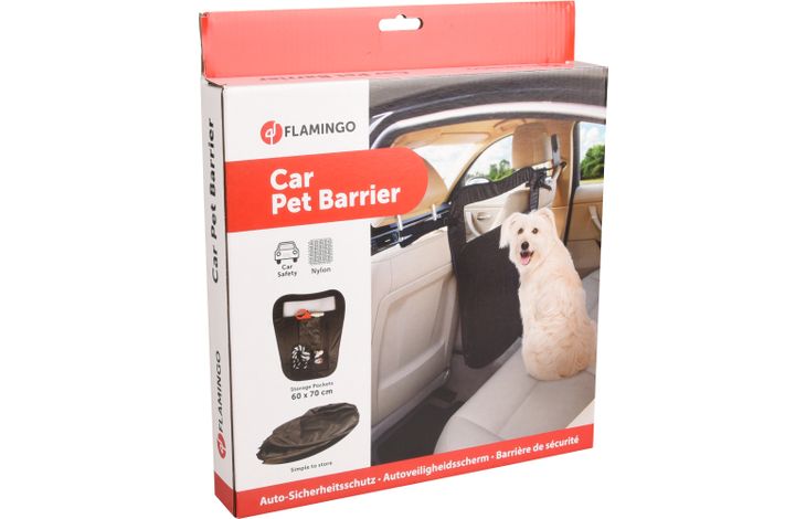 Flamingo Car safety screen Totti Black
