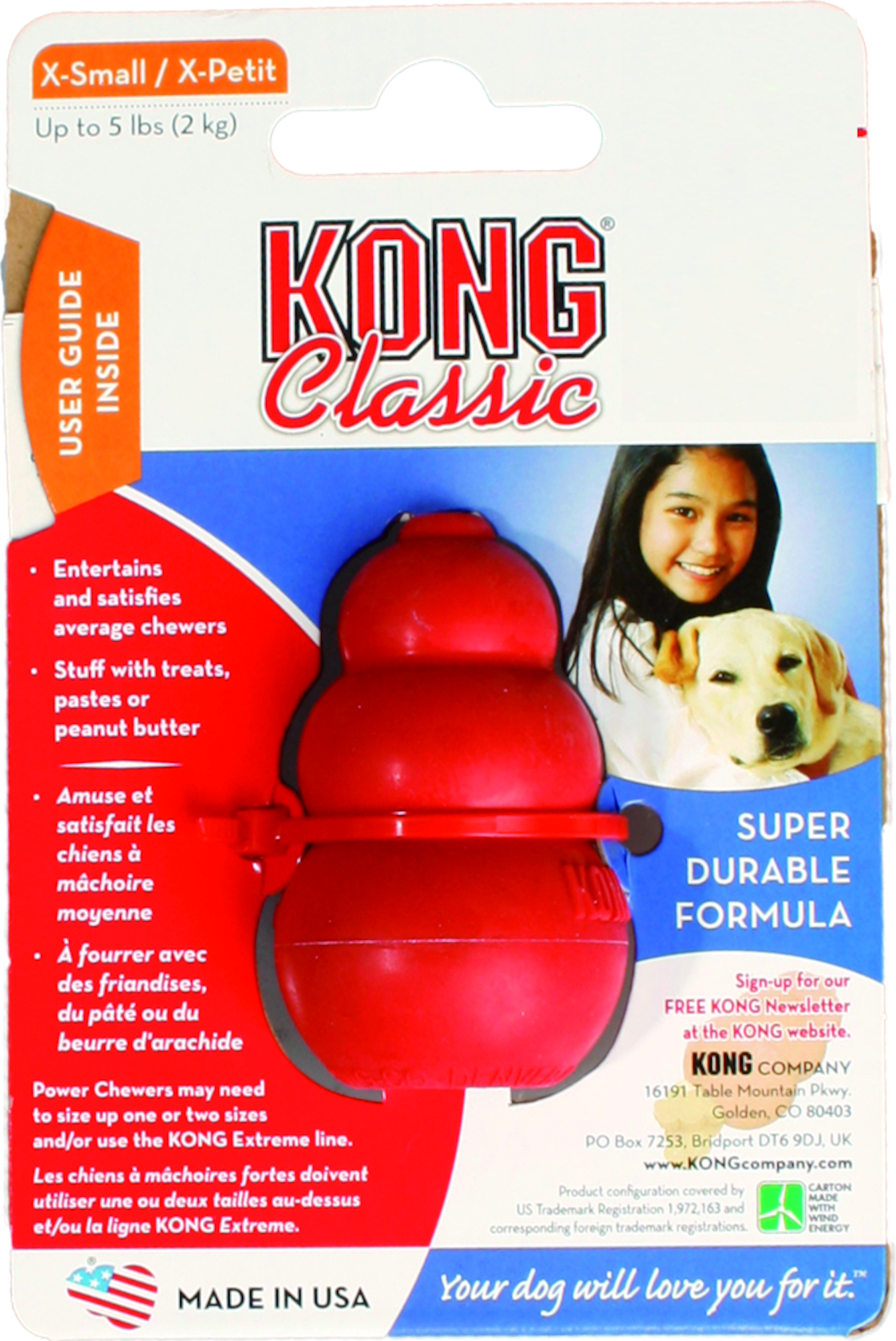 Kong Toy Classic Red Wobbler 513369 Flamingo Pet Products