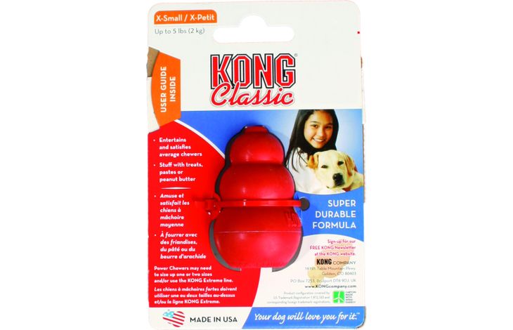 Kong® Kong® Speelgoed Classic Wobbler Rood