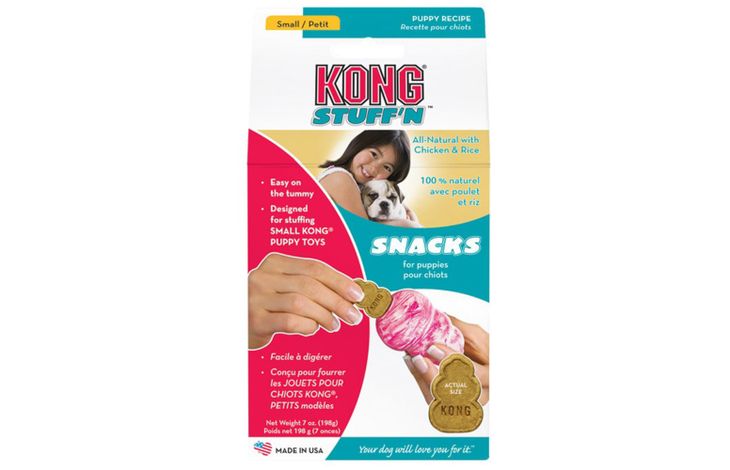 Kong® Kong® Koekjes & Snack Snacks™ voor puppy's Koekje met kippensmaak & Rijst