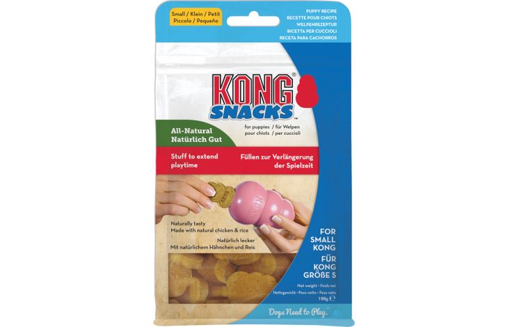 Kong® Kong® Snack Snacks™ voor puppy's Koekje met kippensmaak & Rijst