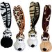 Kong® Speelgoed Wubba Floppy Ear Meerdere uitvoeringen Zebra &  Giraf &  Tijger &  Luipaard Nylon