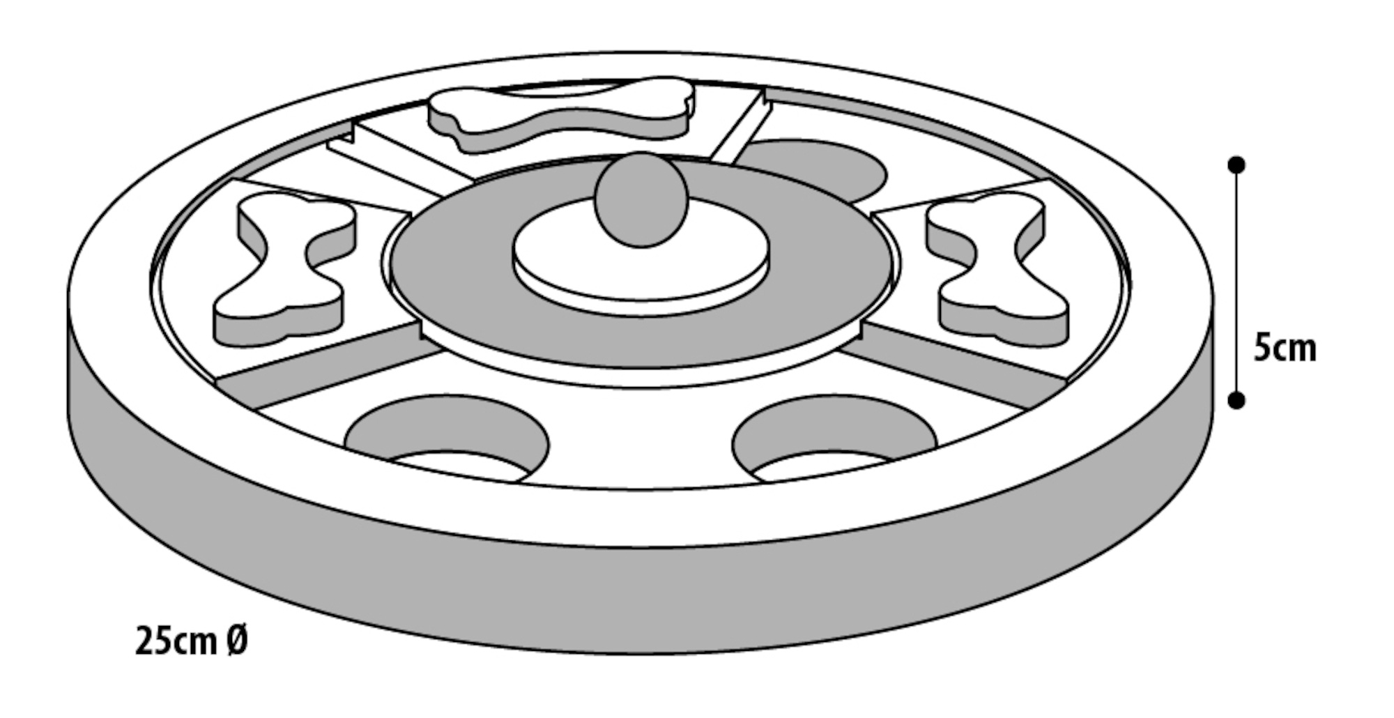 Flamingo Toy Brain train Hera  Light brown