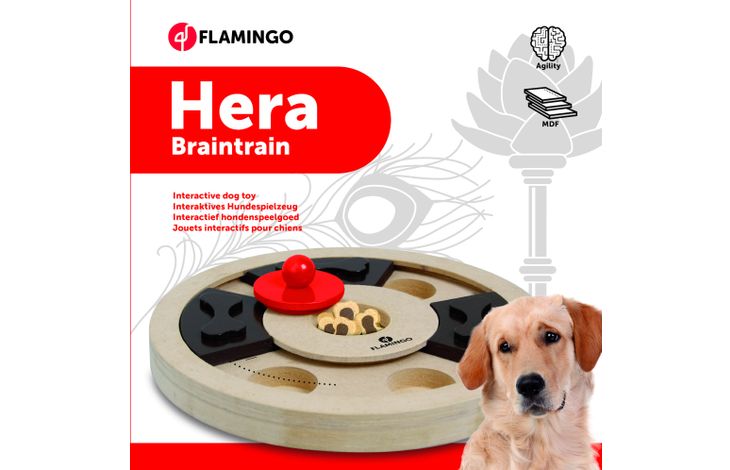 Flamingo Spielzeug Brain train Hera  Hellbraun