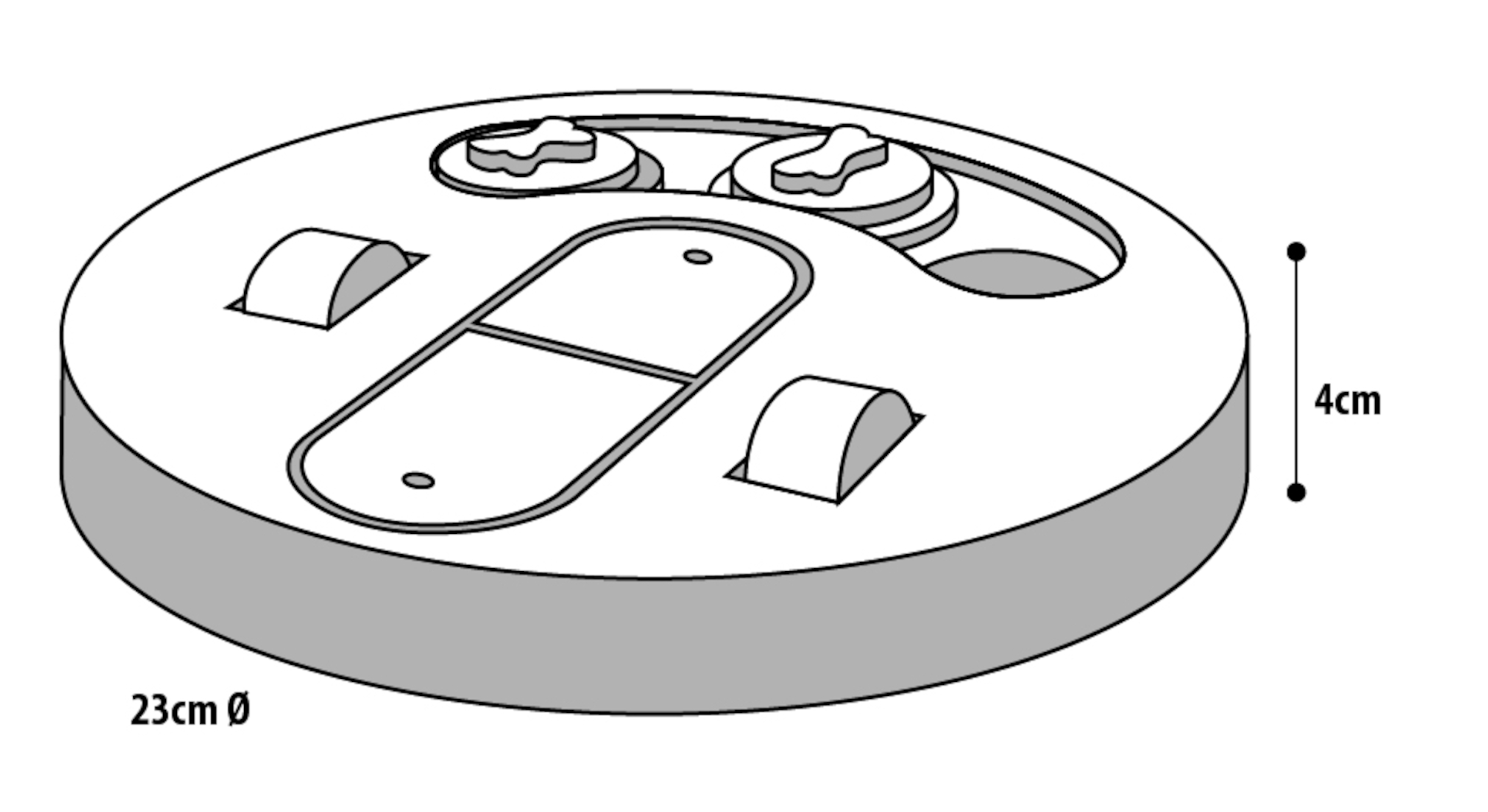 Flamingo Speelgoed Brain train Helios  Lichtbruin