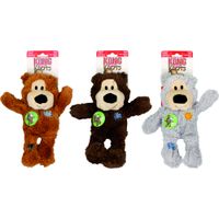 Kong® Kong® Speelgoed Wild Knots Beer met touw Meerdere kleuren