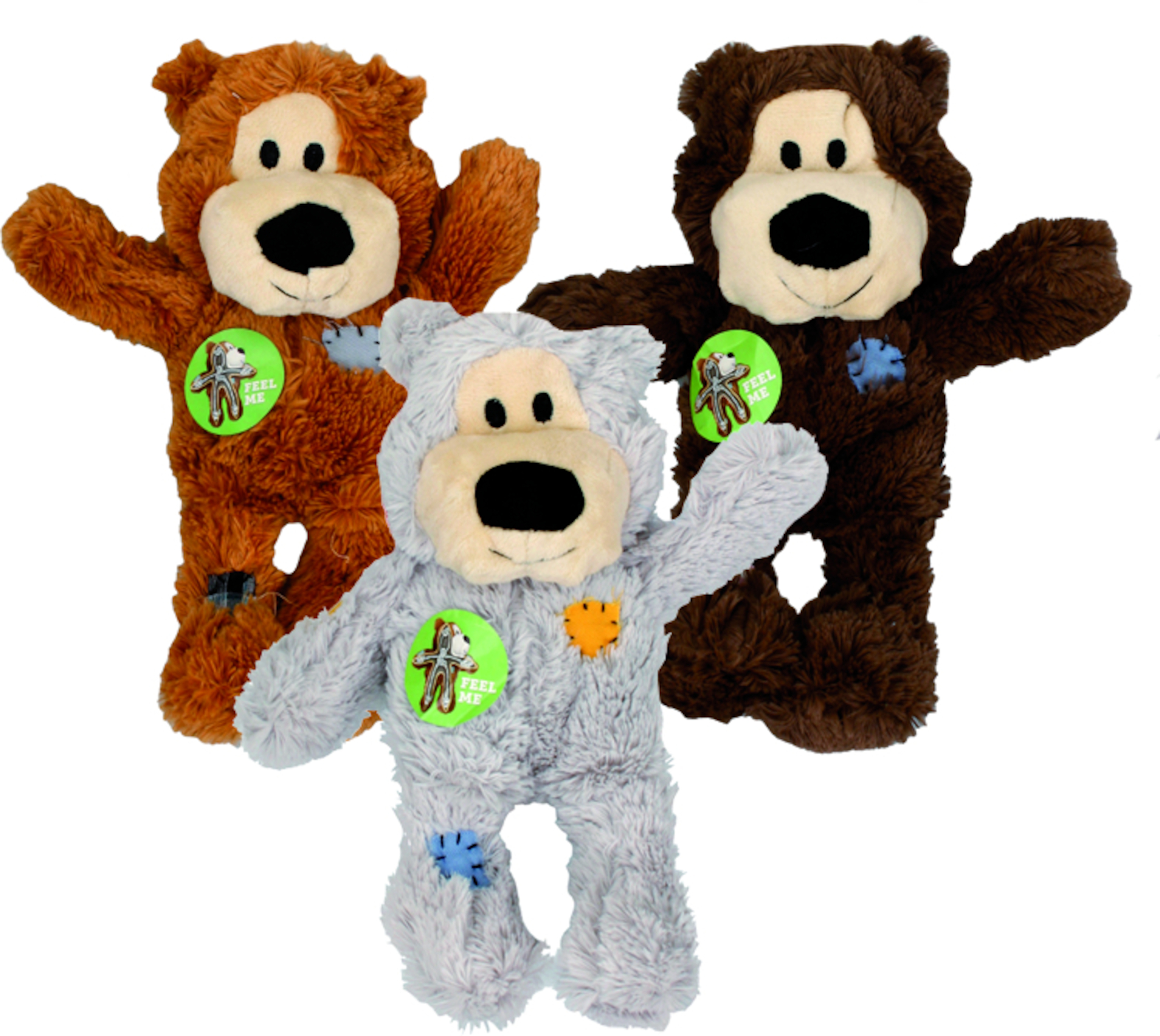Kong® Toy Wild Knots Multiple colours Bear Nylon | 513979 | Flamingo Pet  Products