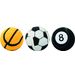 Kong® Speelgoed Sport Meerkleurig Basketbal Voetbal Biljartbal