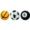 Kong® Giocattolo Sport Mix Pallacanestro Pallone da calcio Palla da billiardo