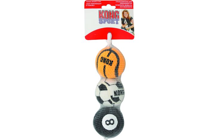 Kong® Kong® Speelgoed Sport Basketbal & Voetbal & Biljartbal Meerkleurig