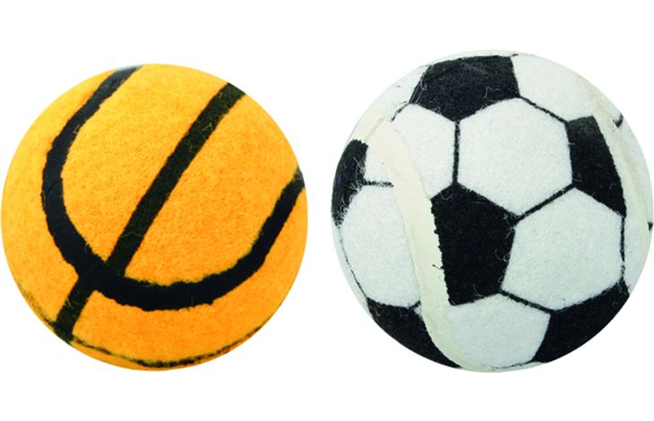 Kong® Kong® Speelgoed Sport Basketbal & Voetbal Meerkleurig