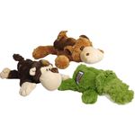 Kong® Spielzeug Cozie Mehrere Ausführungen Affe &  Krokodil &  Elch