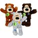 Kong® Speelgoed Wild Knots Meerdere kleuren Beer