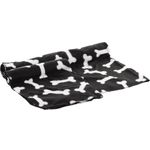 Coperta Milda Rettangolo Nero