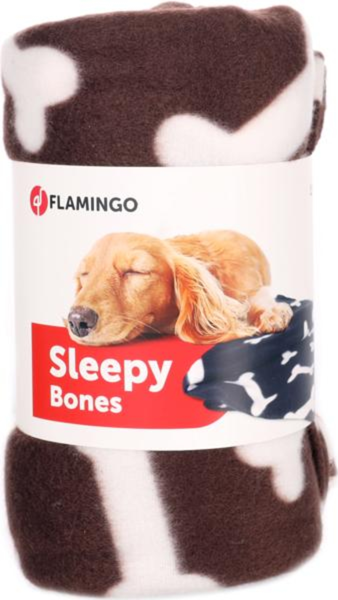 Flamingo Blanket Milda Rectangle Brown